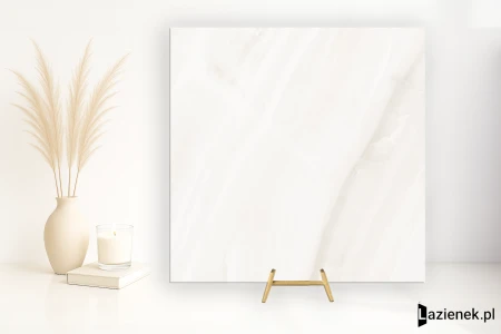 Novabell Extra Onice Bianco naturalna 60x60 - płytka imitująca marmur