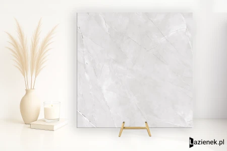 Novabell Extra Pulpis Grey naturalna 60x60 - płytka imitująca marmur