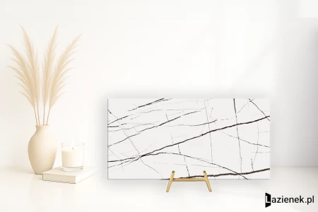 Novabell Extra Scenic White szlifowana 60x120 - płytka imitująca marmur