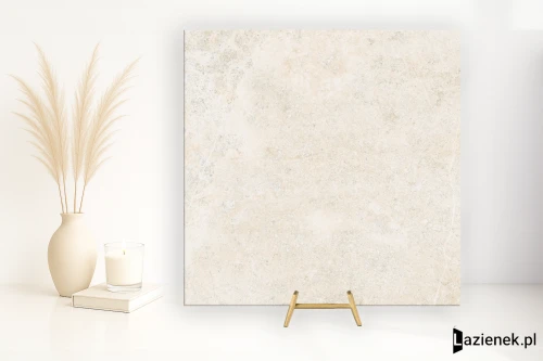 Przejdź do produktu Novabell Landstone Raw White naturalna 100x100 cm gr. 9 mm - płytka rektyfikowana / LST108R