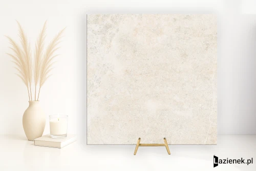 Przejdź do produktu Novabell Landstone Raw White naturalna 60x60 cm gr. 9 mm - płytka rektyfikowana / LST80RT