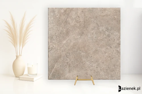 Przejdź do produktu Novabell Landstone Taupe antypoślizgowa 100x100 cm gr. 9 mm - płytka rektyfikowana / LST105AS