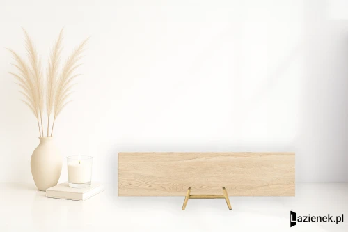 Przejdź do produktu Novabell Nordic Wood Almond naturalna 30x120 cm gr. 9 mm - płytka rektyfikowana / NDW23RT