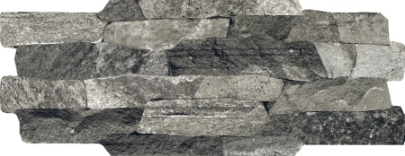 Novabell Brickup Breccia Antracite naturalna 16x40 - płytka nierektyfikowana - płytka imitująca cegłę