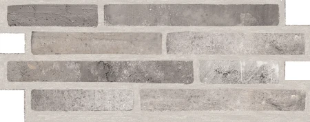 Novabell Brickup New York Grey naturalna 16x40 - płytka nierektyfikowana - płytka imitująca cegłę