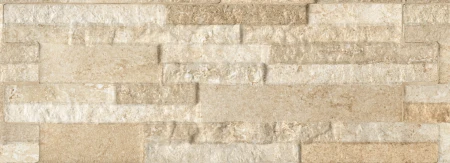Novabell Brickup Ocean Travertino Honey naturalna 16x40 - płytka nierektyfikowana - płytka imitująca cegłę