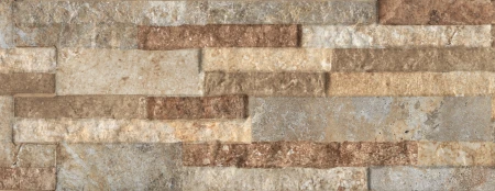 Novabell Brickup Ocean Travertino Mix naturalna 16x40 - płytka nierektyfikowana - płytka imitująca cegłę