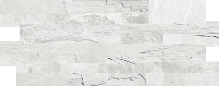Novabell Brickup Ocean White Mix naturalna 16x40 - płytka nierektyfikowana - płytka imitująca cegłę