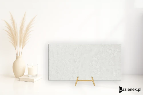 Przejdź do produktu Ape Agate White półpolerowana 60x120 cm gr. 10 mm - płytka rektyfikowana / A039541