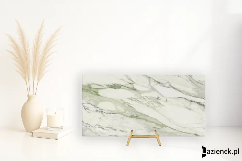 Przejdź do produktu Ape Arabescato Green polerowana 60x120 cm gr. 10 mm - płytka rektyfikowana / A041141
