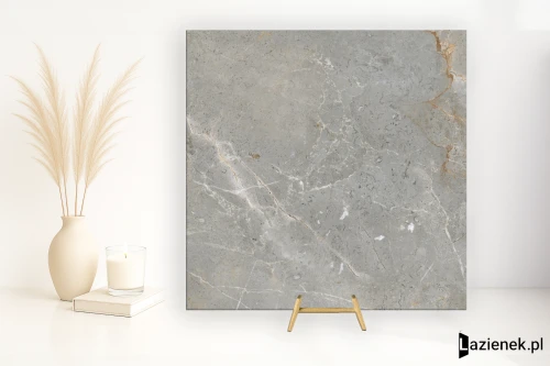 Przejdź do produktu Ape Augustus Grey matowa 60x60 cm gr. 10 mm - płytka rektyfikowana / A040291