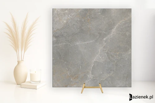 Przejdź do produktu Ape Augustus Grey matowa 90x90 cm gr. 10 mm - płytka rektyfikowana / A039618