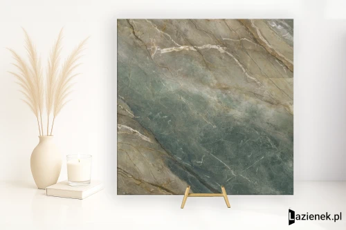 Przejdź do produktu Ape Brazil Green polerowana 120x120 cm gr. 10 mm - płytka rektyfikowana / A044178
