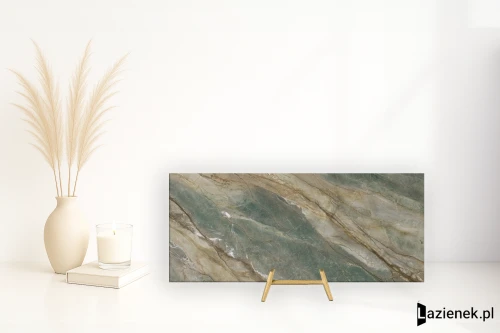 Przejdź do produktu Ape Brazil Green polerowana 120x280 cm gr. 10 mm - płytka rektyfikowana / A043933