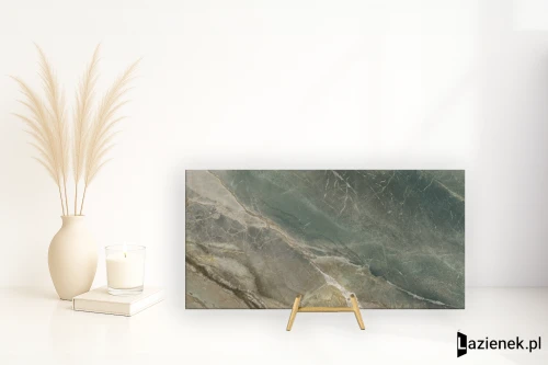 Przejdź do produktu Ape Brazil Green polerowana 60x120 cm gr. 10 mm - płytka rektyfikowana / A044177