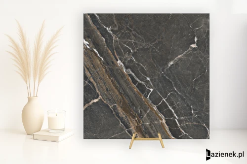 Przejdź do produktu Ape Colemanite Stone Dark matowa 120x120 cm gr. 10 mm - płytka rektyfikowana / A044797