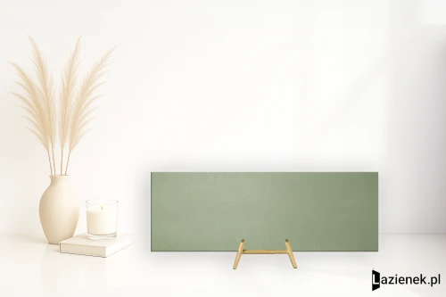 Przejdź do produktu Ape Crayon Green błyszcząca 31.6x90 cm gr. 10 mm - płytka rektyfikowana / A034524