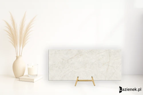 Przejdź do produktu Ape Cristallo Bianco polerowana 120x280 cm gr. 10 mm - płytka rektyfikowana / A043775