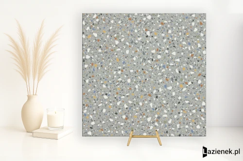 Przejdź do produktu Ape Epoca Grey Silken błyszcząca 60x60 cm gr. 10 mm - płytka rektyfikowana / A037922