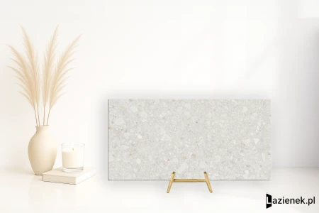 Ape Greystone White antypoślizgowa 60x120 - płytka imitująca kamień