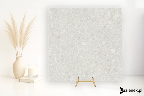 Przejdź do produktu Ape Greystone White matowa 120x120 cm gr. 10 mm - płytka rektyfikowana / A042774
