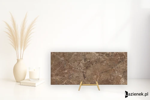 Przejdź do produktu Ape Imperial Brown Imperial Brown 3D szlifowana 120x280 cm gr. 10 mm - płytka rektyfikowana / A044908