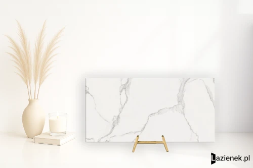 Przejdź do produktu Ape Luna Blanca Luna Blanca polerowana 60x120 cm gr. 10 mm - płytka rektyfikowana / A037983