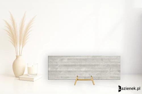 Przejdź do produktu Ape Silver Pearl Tundra Pearl matowa 25x75 cm gr. 10 mm - płytka nierektyfikowana / A035922