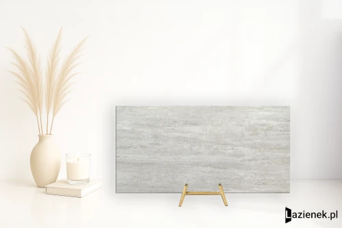 Przejdź do produktu Ape Wabi Sabi Travertino Silver matowa 60x120 cm gr. 10 mm - płytka rektyfikowana / A034044