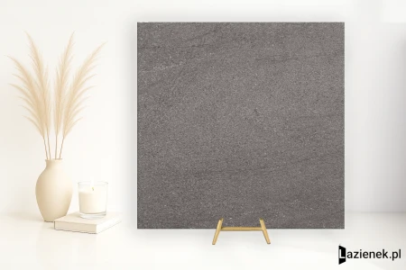 Lea Nextone Dark antypoślizgowa 60x60 - płytka imitująca kamień