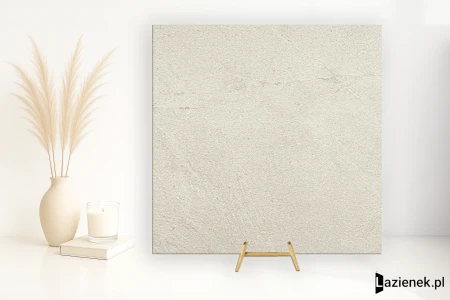 Lea Nextone White pół 90x90 - płytka imitująca kamień