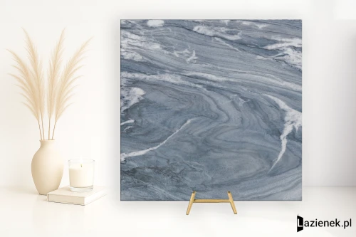 Przejdź do produktu Lea Noblesse Blue River aksamitna 120x120 cm gr. 6 mm - płytka rektyfikowana / LS8NB62