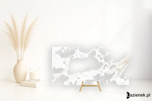 Przejdź do produktu Lea Noblesse Calacatta Oro polerowana 60x120 cm gr. 6 mm - płytka rektyfikowana / LSXNB01