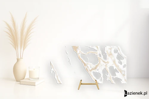 Przejdź do produktu Lea Noblesse Calacatta Oro naturalna 60x120 cm gr. 9 mm - płytka rektyfikowana / LGXNB02