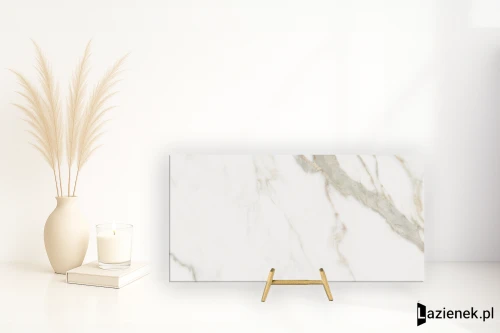 Przejdź do produktu Lea Noblesse Calacatta Prestige gładka 60x120 cm gr. 9 mm - płytka rektyfikowana / LGXNB10