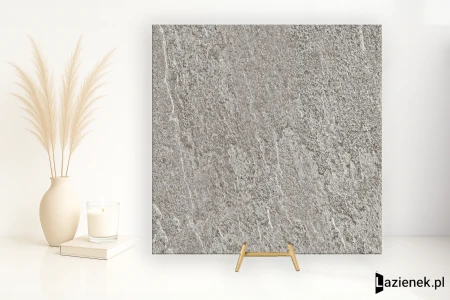 Lea Waterfall Silver Flow pół 90x90 - płytka imitująca kamień