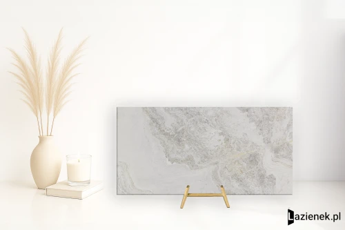 Przejdź do produktu Sintesi Silverquartz White naturalna R10 60x119.8 cm gr. 9 mm - płytka rektyfikowana / PF00022390
