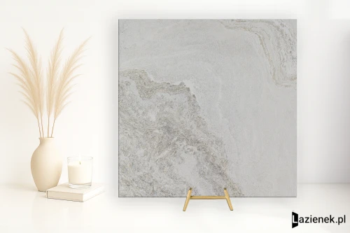 Przejdź do produktu Sintesi Silverquartz White naturalna R10 60x60 cm gr. 9 mm - płytka rektyfikowana / PF00022397