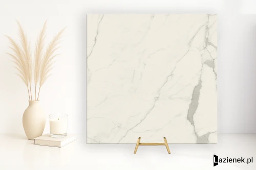Przejdź do produktu Blustyle Starlight 09 Statuario Extra błyszcząca 120x120 cm gr. 9 mm - płytka rektyfikowana / ABG8S950