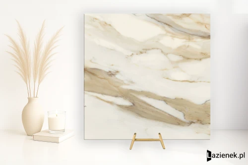Przejdź do produktu Blustyle Starlight 09 Versilia Gold gładka 60x60 cm gr. 9 mm - płytka rektyfikowana / ABGWS9S7