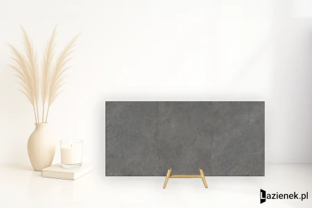 Impronta Limestone Dark naturalna 160x80 - płytka imitująca kamień