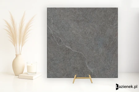 Impronta Limestone Dark naturalna 60x60 - płytka imitująca kamień