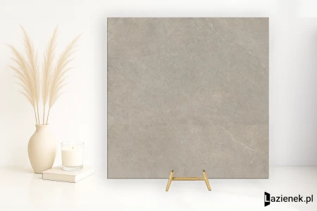 Impronta Limestone Taupe naturalna 80x80 - płytka imitująca kamień