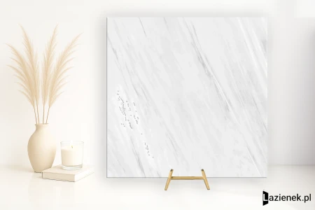 Impronta Marmi Di Impronta Bianco Lasa 80x80 - płytka imitująca marmur