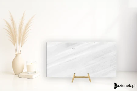 Impronta Marmi Di Impronta Bianco Lasa naturalna 30x60 - płytka imitująca marmur