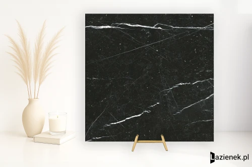 Przejdź do produktu Impronta Marmi Di Impronta Nero Marquinia naturalna 60x60 cm gr. 9 mm - płytka rektyfikowana / IMI0468