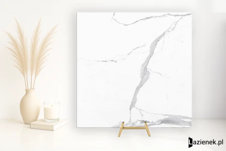 Impronta Marmi Di Impronta Statuario Bianco 120x120 - płytka imitująca marmur