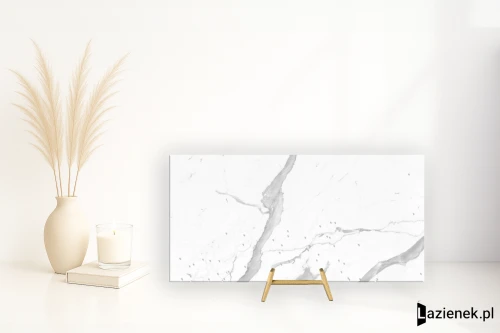 Przejdź do produktu Impronta Marmi Di Impronta Statuario Bianco polerowana z żyłą 120x280 cm gr. 6 mm - płytka rektyfikowana / MBV1XPL