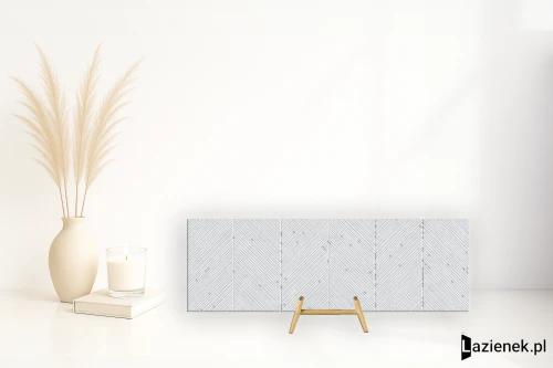 Przejdź do produktu Peronda Ghent Wall Silver relief  33.3x100 cm gr. 10 mm - płytka rektyfikowana / 40350