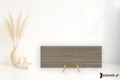 Przejdź do produktu Peronda Verbier Wall Taupe relief  33.3x100 cm gr. 10 mm - płytka rektyfikowana / 40757